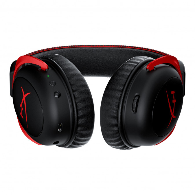 HyperX Cloud II - Wireless Gaming fejhallgató (Fekete-Piros) (HHSC2X-BA-RD/G) PC