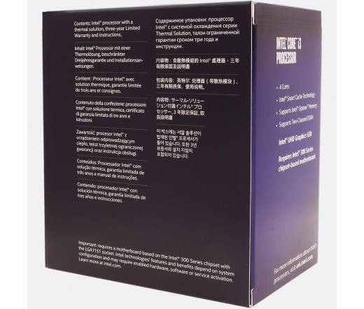 Intel Core i3 8100 BOX (1151) BX80684I38100 PC