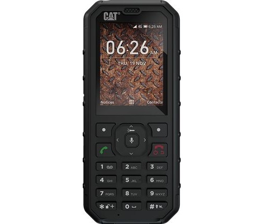 CAT B35 2,4" Dual SIM fekete csepp-, por- és ütésálló mobiltelefon Mobil