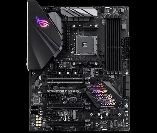 ASUS ROG STRIX B450-F GAMING AMD B450 SocketAM4 ATX alaplap PC