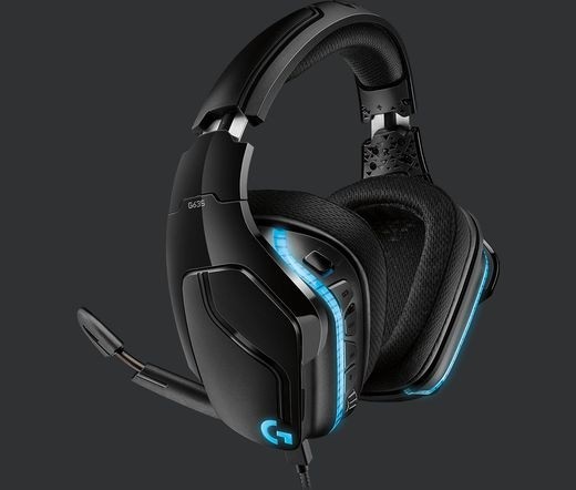 Logitech G635 7.1 USB gamer headset PC