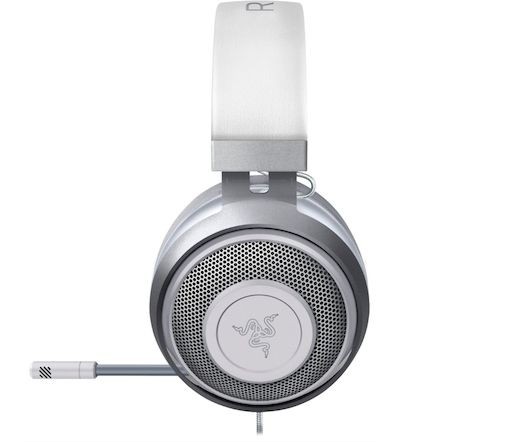 Razer Kraken Mercury Edition gaming fejhallgató headset ezüst-fehér PC