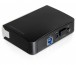 DeLock USB 3.0 HUB 4 port, 1 port USB power, külső vagy 3.5", külső táppal thumbnail