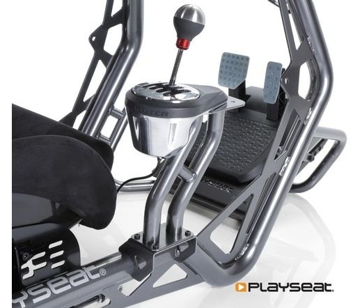 Playseat® Váltó tartó konzol - Sensation Pro Gear Shiftholder Metallic (Méret: 30x17,5x11 cm, acél, met... PC