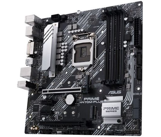ASUS PRIME H470M-PLUS Intel H470 LGA1200 mATX alaplap PC