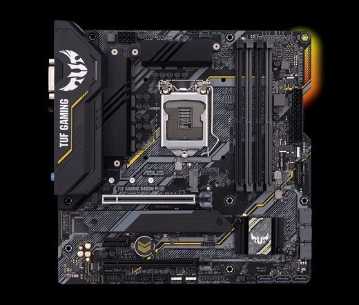 ASUS TUF GAMING B460M-PLUS (WI-FI) Intel B460 LGA1200 mATX alaplap PC