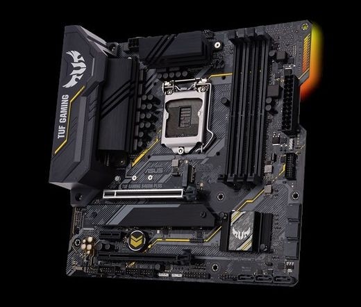 ASUS TUF GAMING B460M-PLUS (WI-FI) Intel B460 LGA1200 mATX alaplap PC