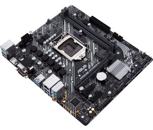 ASUS PRIME H410M-D Intel H410 LGA1200 mATX alaplap PC