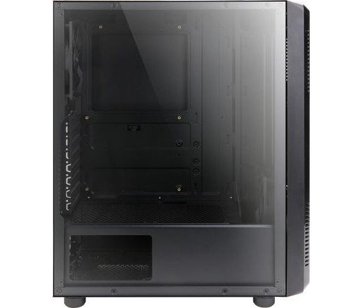 ZALMAN Ház Midi ATX S4 Tápegység nélkül, Fekete PC