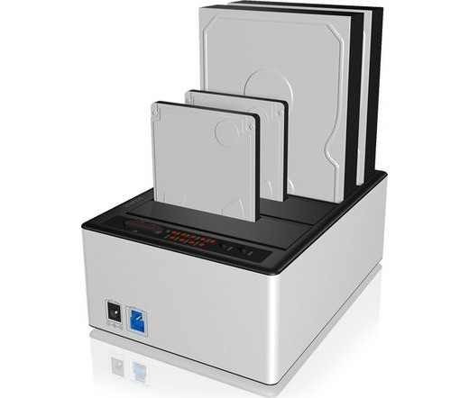 HDD-DOCK Raidsonic Icy Box IB-141CL-U3 (USB3.0) - Szürke PC