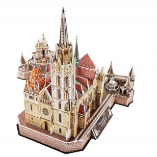 3D puzzle - Mátyás templom - Halászbástya - 176 db-os Játék