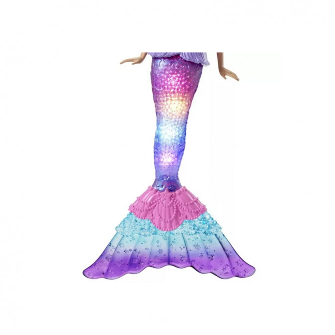 Barbie Tündöklő Szivárványsellő (HDJ36) Játék