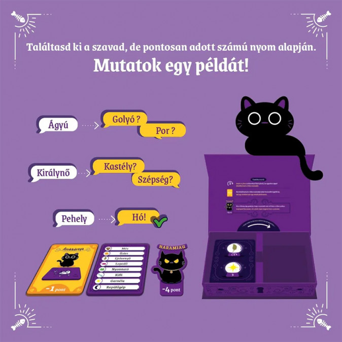 Haramiau szelencéje társasjáték Játék