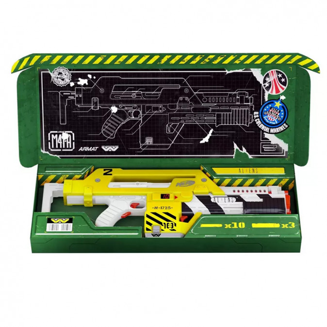 Hasbro Fans - Nerf Limited Aliens M41-A Puska (Excl.) (F5729) Játék