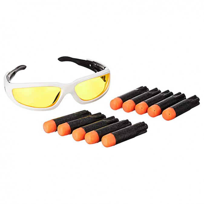 Hasbro Nerf: Ultra Vision Gear védőszemüveg + 10 Lövedék (E9836) Játék