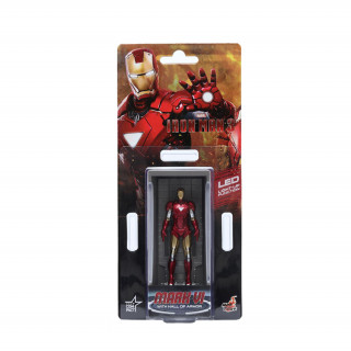 Hot Toys Marvel Miniature: Iron Man 3 (Mark 6 with Hall of Armor) Figura Játék