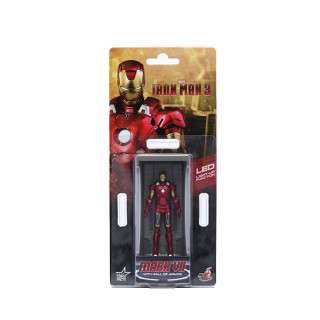 Hot Toys Marvel Miniature: Iron Man 3 (Mark 7 with Hall of Armor) Figura Játék