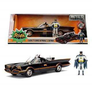 Jada Toys - Batman 1966 Classic Batmobile 1:24 Játék