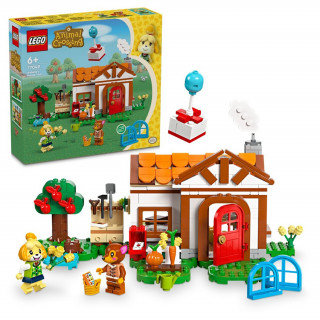 LEGO Animal Crossing Isabelle látogatóba megy (77049) Játék
