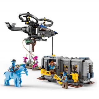 LEGO® Avatar - Lebegő sziklák 26-os helyszín és RDA Samson (75573) Játék