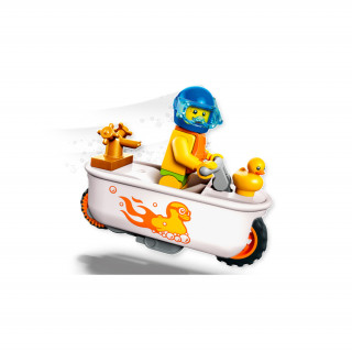 LEGO City Fürdőkádas kaszkadőr motorkerékpár (60333) Játék