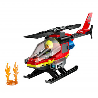 LEGO City Tűzoltó mentőhelikopter (60411) Játék