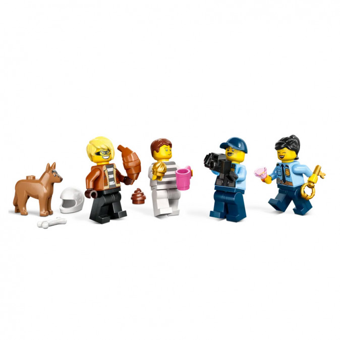 LEGO City Hajsza a rendőrkapitányságon (60370) Játék