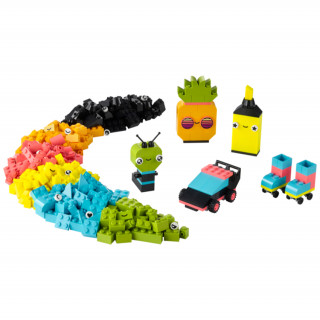 LEGO Classic: Kreatív neon kockák (11027) Játék