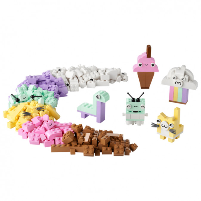 LEGO Classic Kreatív pasztell kockák (11028) Játék