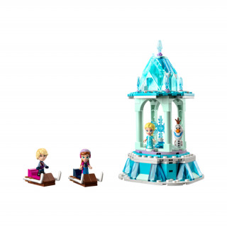 LEGO Disney Anna és Elsa varázslatos körhintája (43218) Játék