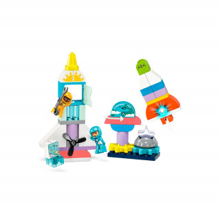 LEGO DUPLO 3 az 1-ben űrsikló kaland (10422) Játék