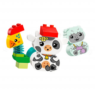 LEGO DUPLO Állatok a vonaton (10412) Játék