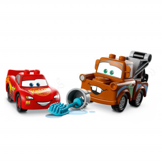 LEGO DUPLO Villám McQueen és Matuka vidám autómosása (10996) Játék