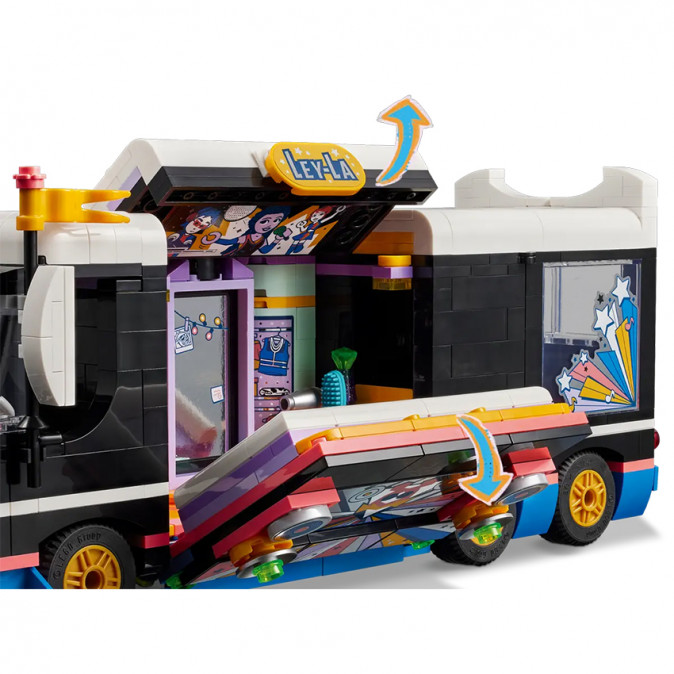 LEGO Friends Popsztár turnébusz (42619) Játék