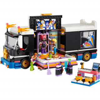 LEGO Friends Popsztár turnébusz (42619) Játék