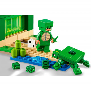 LEGO Minecraft The Turtle Beach House (21254) Játék