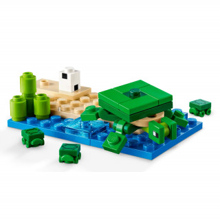 LEGO Minecraft The Turtle Beach House (21254) Játék