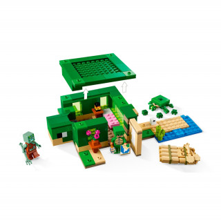 LEGO Minecraft The Turtle Beach House (21254) Játék