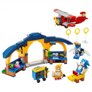 LEGO Sonic the Hedgehog: Tails műhelye és Tornado repülőgépe (76991) Játék