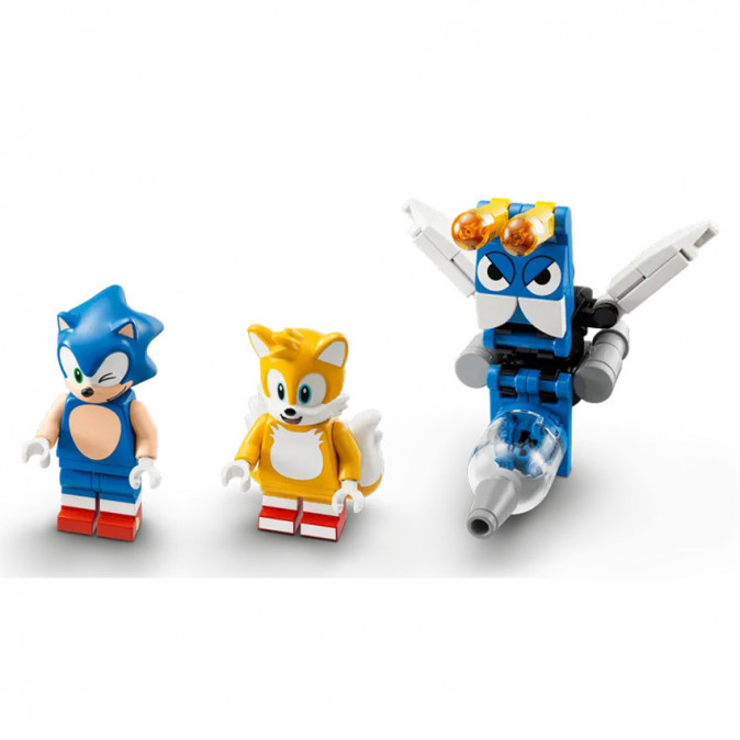 LEGO Sonic the Hedgehog: Tails műhelye és Tornado repülőgépe (76991) Játék