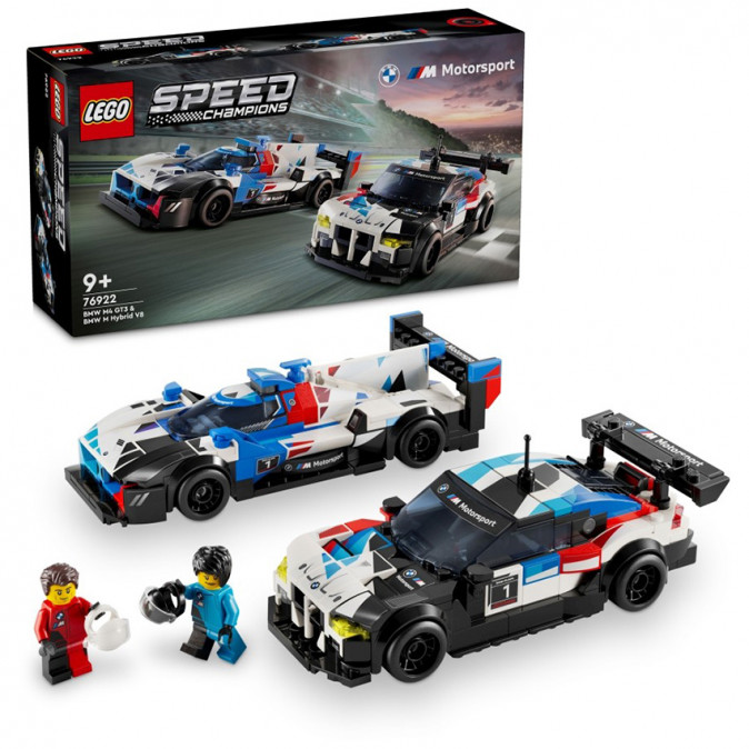 LEGO Speed Champions BMW M4 GT3 & BMW M Hybrid V8 versenyautók (76922) Játék