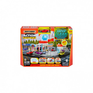 Matchbox Nagy Pályaszett - Autómosó (HNJ54) Játék