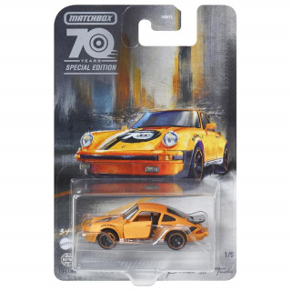 Matchbox 70. évfordulós nyitható kisautó - Porsche 911 Turbo (HMV12-HMV13) Játék