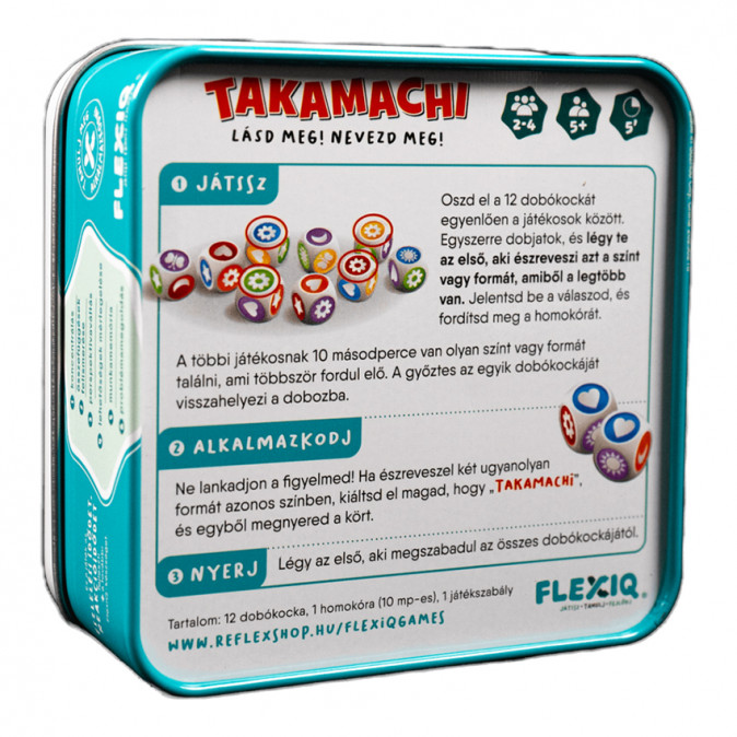 Takamachi társasjáték Játék