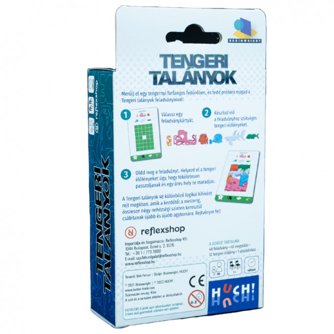 Tengeri talányok társasjáték Játék