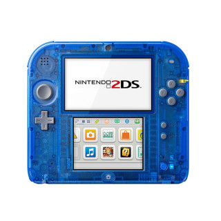 Nintendo 2DS (Transparent, Blue) 3DS