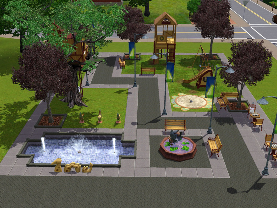 The Sims 3 Városszépítő Cuccok (Town Life Stuff) Kiegészítő PC