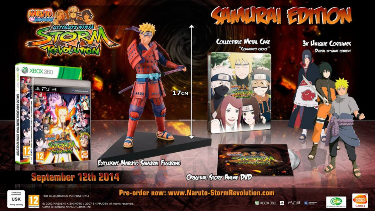 Naruto Shippuden Ultimate Ninja Storm Revolution Samurai Edition PS3