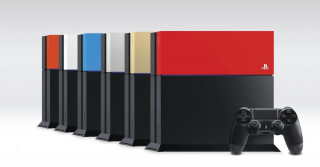 PlayStation 4 HDD Bay Cover (Narancs) PS4