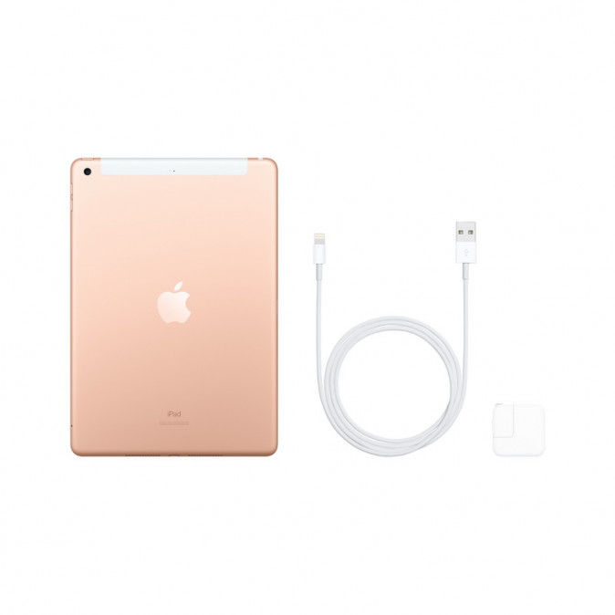 10.2 hüvelykes iPad Wi-Fi + Cellular 128GB - Arany Tablet